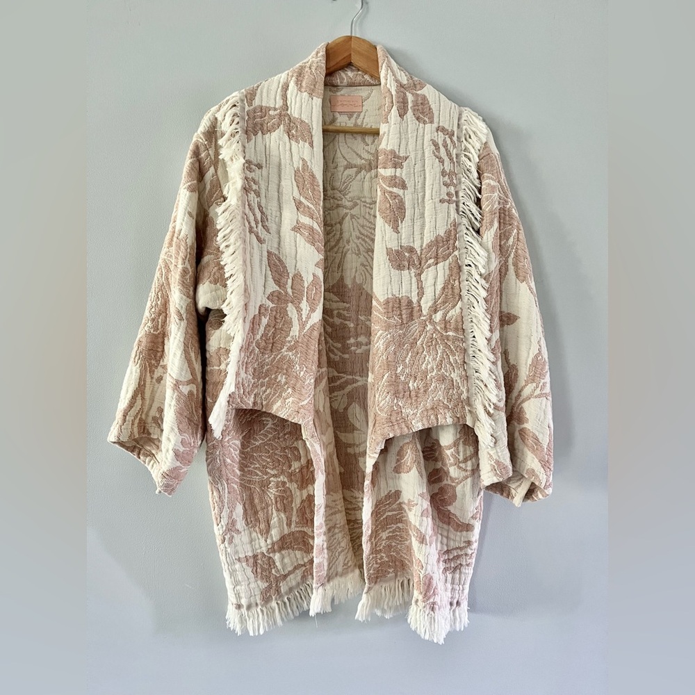 SALE Oversized Tapestry Blanket Coat